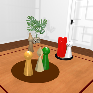 Ansicht einer virtuellen Aufstellung